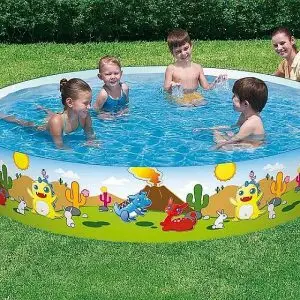 בריכה דופן קשיחה דינו 244X46 מק"ט 55001 בסטוואי