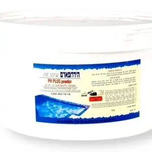 אבקה להעלאת PH במארז 3.5 קילו